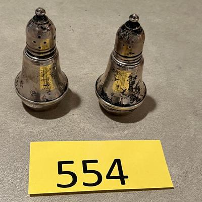 Sterling Silver Salt Shakers