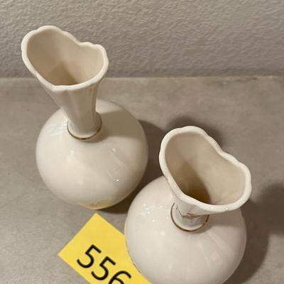 Vintage Lenox Fluted Vases