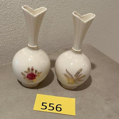 Vintage Lenox Fluted Vases