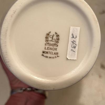 Lenox Platinum trim Tea Pot Montclair