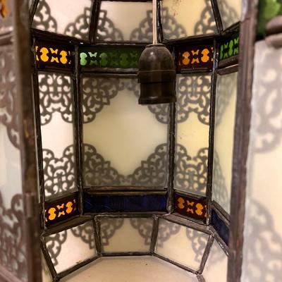 Antique Vintage Large Arabian Hanging Lantern