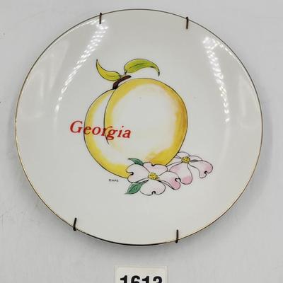 Georgia Souvenir Plate