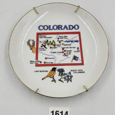 Colorado Souvenir Plate
