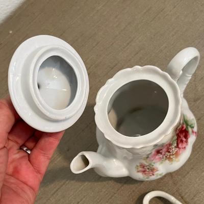 Porcelain German Tea Set