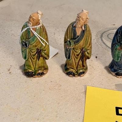 Oriental Mud Men Figures