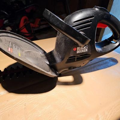 Two Black & Decker Electric Hedge Trimmers  (WS2-JS)