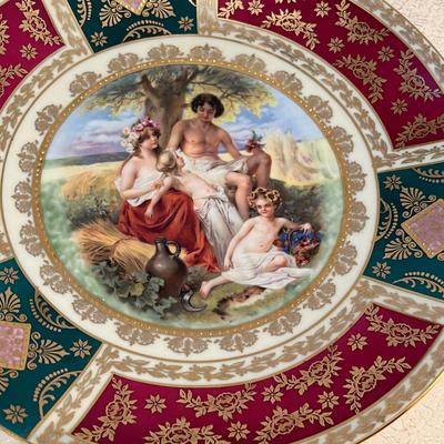 Bavarian Plates with Scene