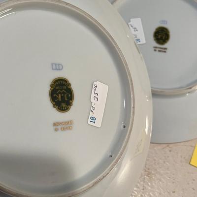 Bavarian Plates with Scene