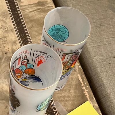 Gold Rush Centennial Glasses