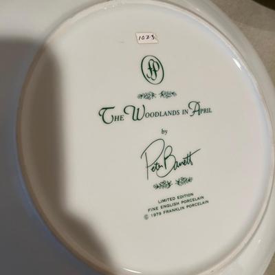 Lot of 4 Collector Plates
