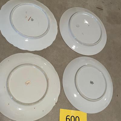Painted Plates Lot of 4