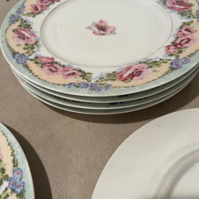 Lot of plates Bavarian