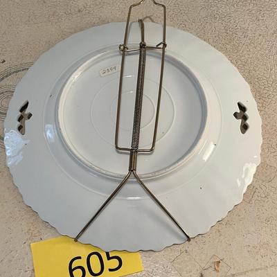 Fancy decorated plate