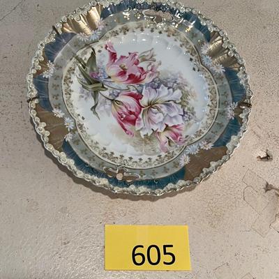 Fancy decorated plate