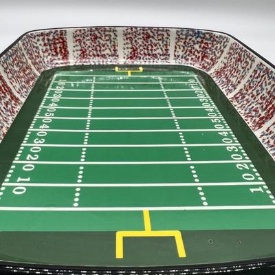 Burton Ceramic Football Stadium Chip and Dip