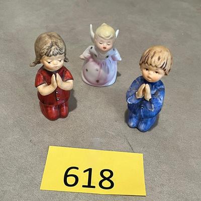 3 Angel Figures