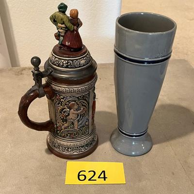 2 Beer Steins