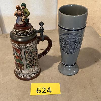2 Beer Steins