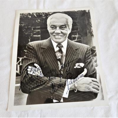 Lot #11  In person autographed photo of Caesar Romero