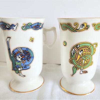 Lot #13  Set of 4 Royal Tara Porcelain Irish Coffee Mugs