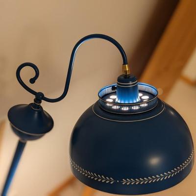 Vintage Wonderful Blue Floor Lamp