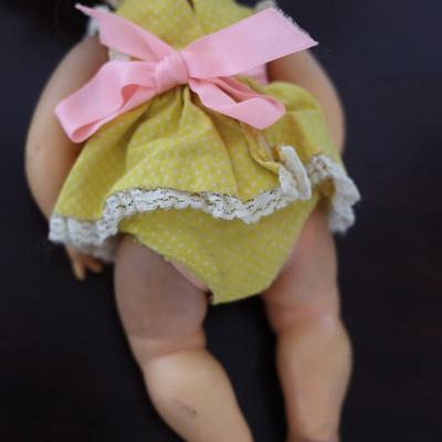 MATTEl Baby Go Bye-Bye Doll, Ideal Pepper Doll, Doll Baby & Clothes- 1960s