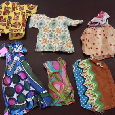 MATTEl Baby Go Bye-Bye Doll, Ideal Pepper Doll, Doll Baby & Clothes- 1960s