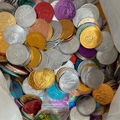 8+ lbs Vintage Doubloons