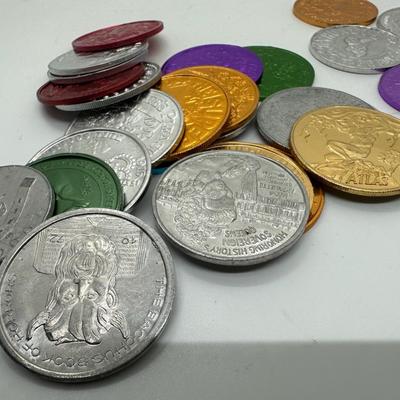 8+ lbs Vintage Doubloons