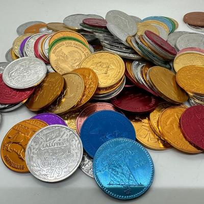 8+ lbs Vintage Doubloons
