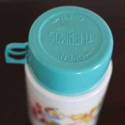 DR. SEUSS - Wubbulous World of Dr. Seuss - Vintage Plastic Lunchbox with Thermos