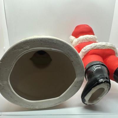 VTG Ceramic Santa & Mrs. Clause