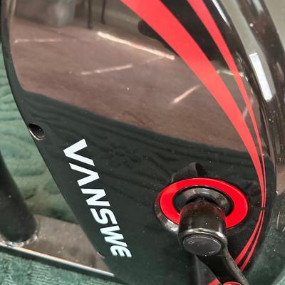VANSWE Recumbent Bike With Level Magnetic Tension Control System