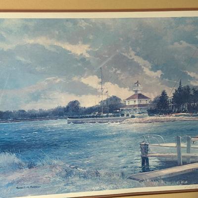 SIGNED Framed Art by Robert Rucker