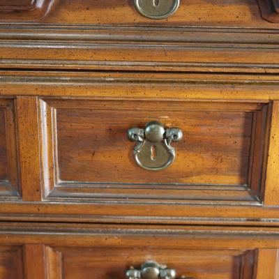 Long Dresser With Double Mirrors