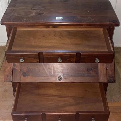 Vintage 2 Drawer Desk with a Lift Top Lid
