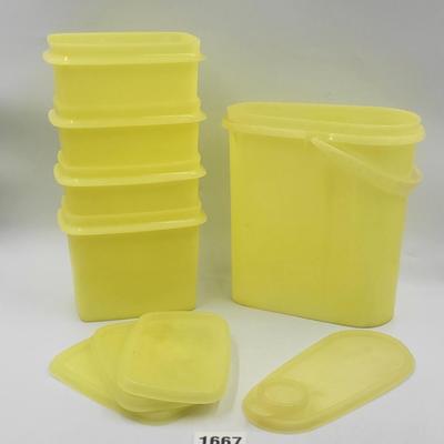 Vintage 9 Pc Tupperware Containers