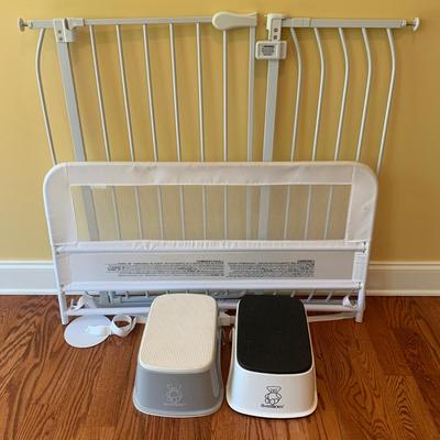 Baby Gate, Baby Bjorn Step Stools, and Bed Rail (B2-KW)