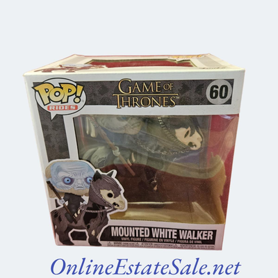 #60  GAME OF THRONES MOUNTED WHITE WALKER