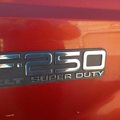 2001 F250 Ford Power stroke Diesel truck. est. $6400 to $11500.