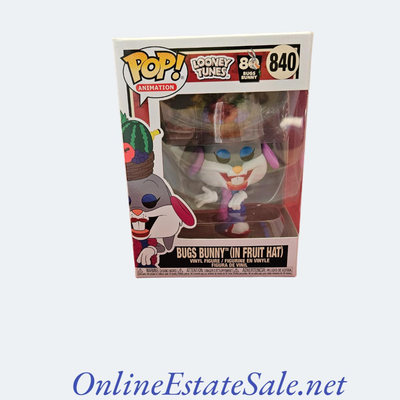 #840 BUGS BUNNY IN FRUIT HAT