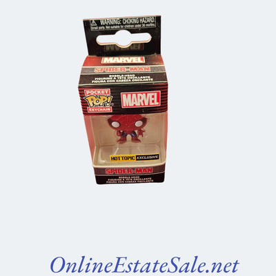 SPIDERMAN POCKET  KEYCHAIN