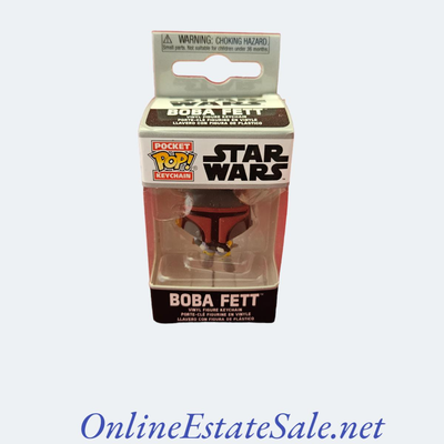 BOBA FETT POCKET  KEYCHAIN