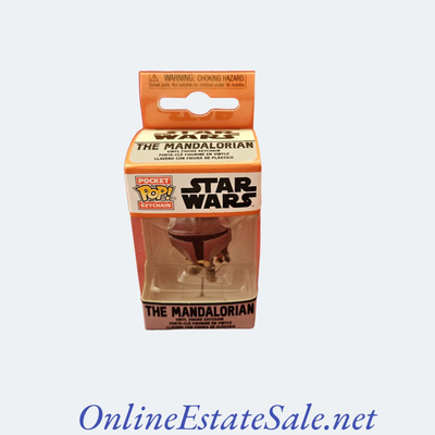 THE MANDALORIAN POCKET  KEYCHAIN