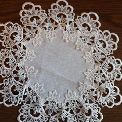 Pair of 16 " Lace Doilies