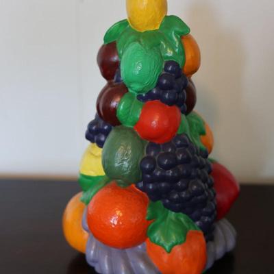 Vintage Ceramic Fruit & Vegetable Topiary