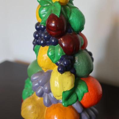 Vintage Ceramic Fruit & Vegetable Topiary