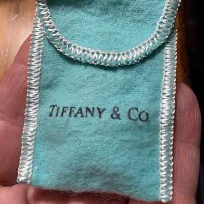 Tiffany Sterling Silver Bubble Heart Pin