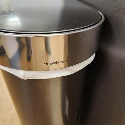 Simplehuman Slim Kitchen Step Trash Can 10Wx20Lx24H