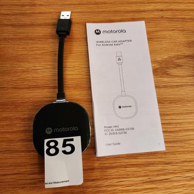 Motorola MA1 Wireless Car Adapter for Android Auto